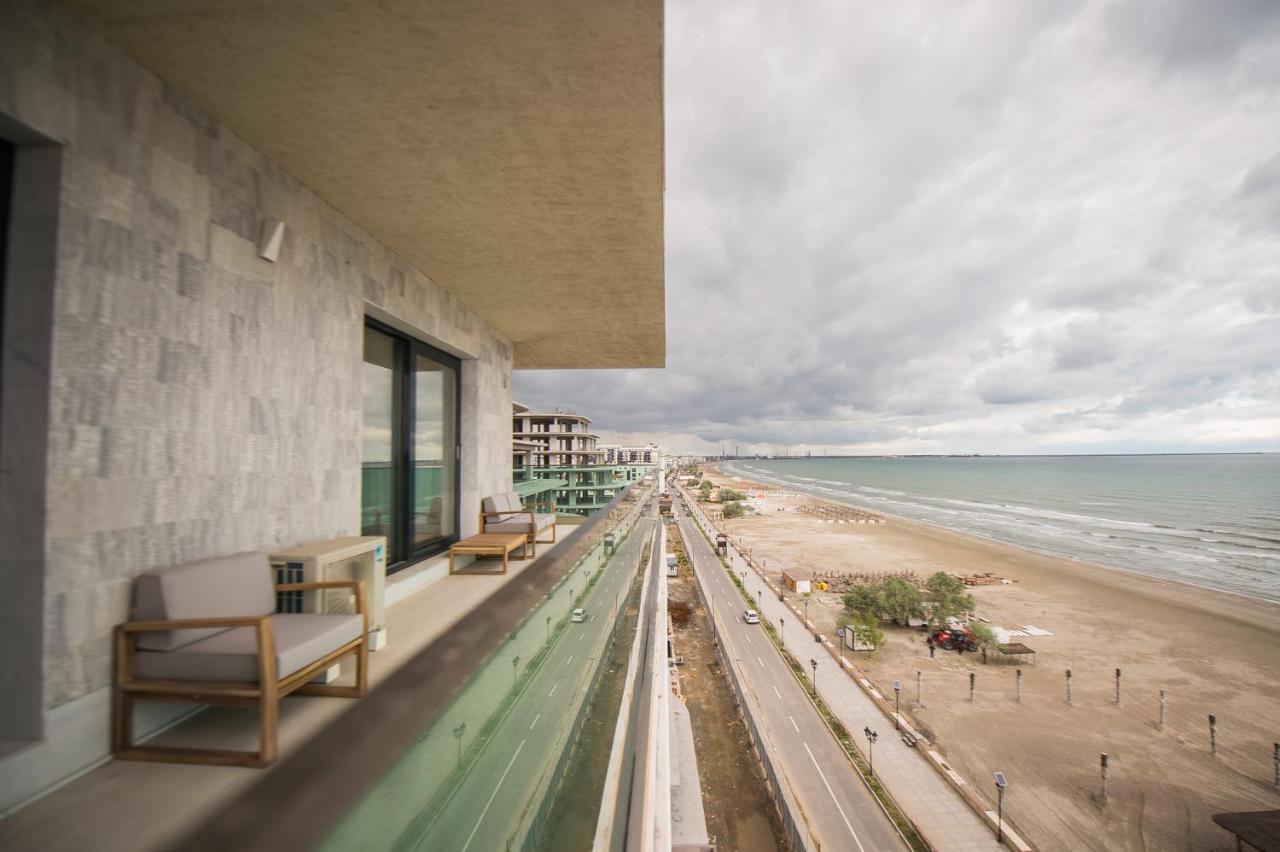 Năvodari Luxury Promenada Apartment - Frontal Beachfront Mamaia Nord מראה חיצוני תמונה