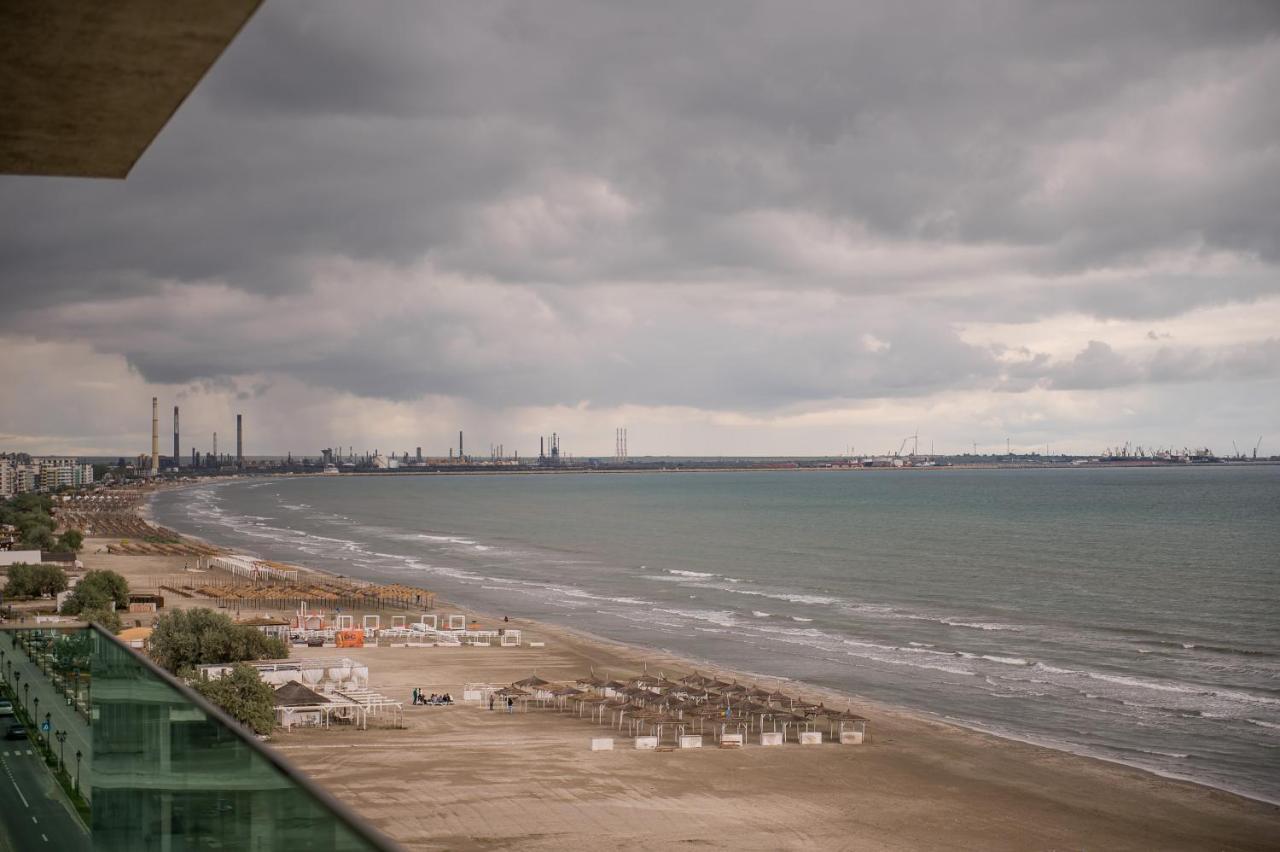 Năvodari Luxury Promenada Apartment - Frontal Beachfront Mamaia Nord מראה חיצוני תמונה